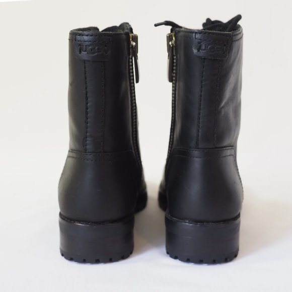 UGG Black Combat Boots - Picture 5 of 10